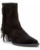 Image #1 - Coconuts by Matisse Women's Jane Western Booties - Snip Toe, Black, hi-res