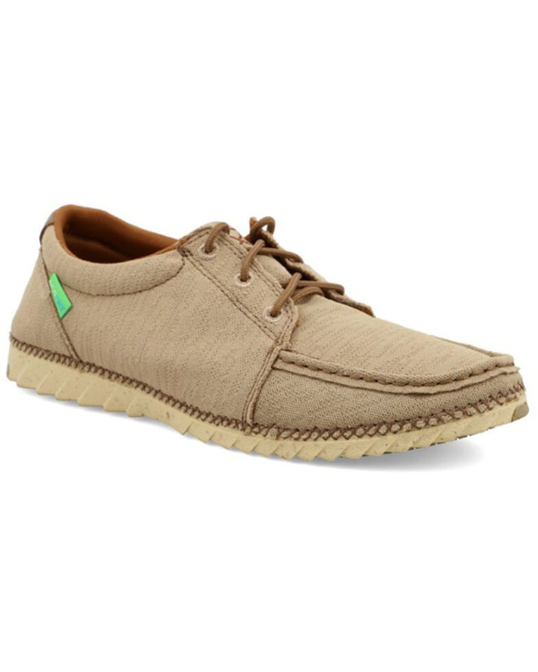 Twisted X Men's Zero-X Lace Sneakers - Moc Toe, Tan, hi-res