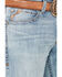 Image #2 - Ariat Men's M4 Cruz Austin Light Wash Relaxed Straight Rigid Jeans, Light Wash, hi-res