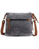 Image #2 - Wrangler Women's Fringe Floral Tooled Denim Crossbody Bag, Blue, hi-res