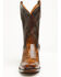 Image #4 - Cody James Black 1978&reg; Men's The Mason Exotic Caiman Western Boots - Square Toe, Brown, hi-res