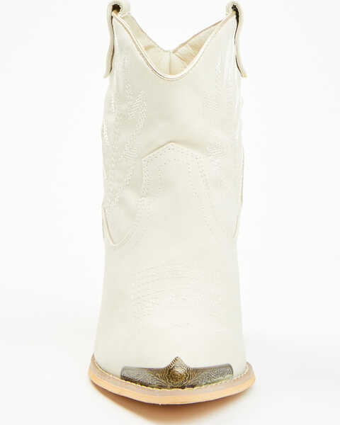 Image #4 - Volatile Women's Taylor Booties - Pointed Toe , White, hi-res