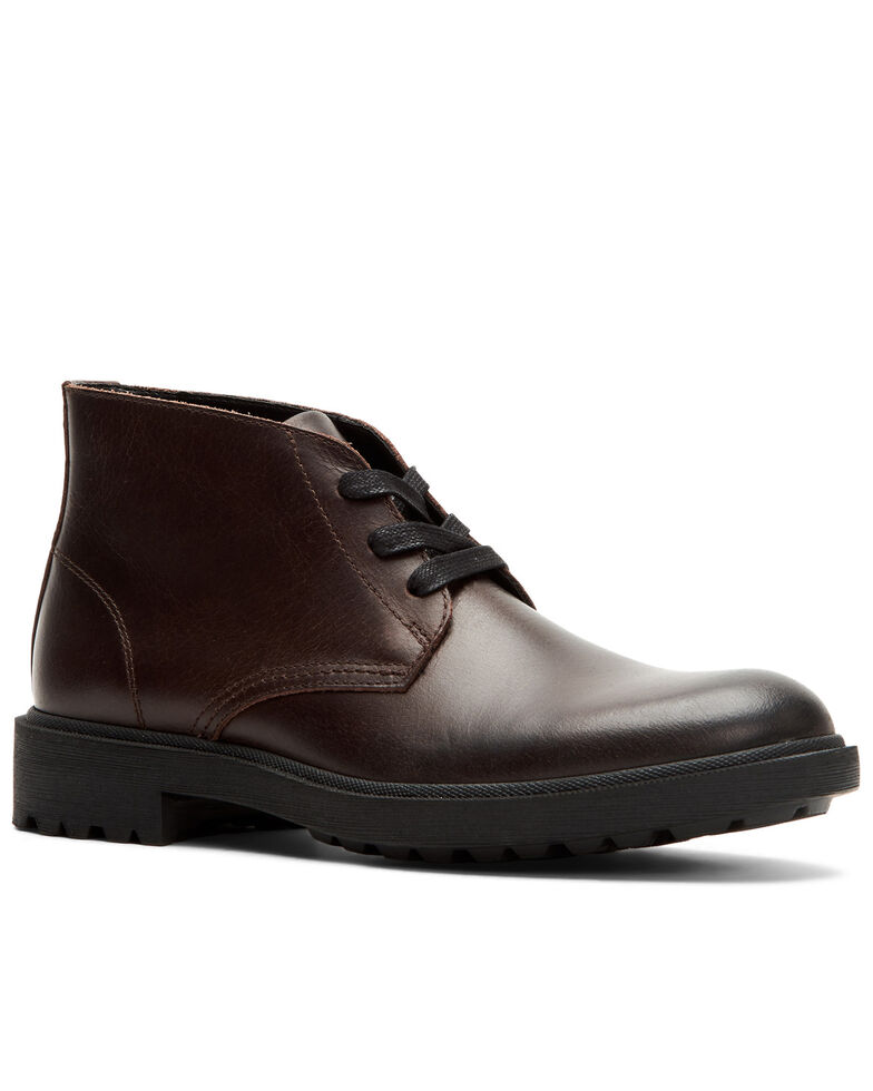 Frye Men's Jackson Chukka Work Boots - Soft Toe, Dark Brown, hi-res