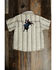Image #3 - Cowboy Hardware Toddler Boys' Southwestern Striped Short Sleeve Snap Stretch Western Shirt, Brown, hi-res