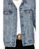 Image #2 - Ariat Men's Roby Denim Trucker Jacket, Medium Wash, hi-res