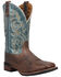 Image #1 - Laredo Men's Bisbee Western Boots - Broad Square Toe, Brown, hi-res