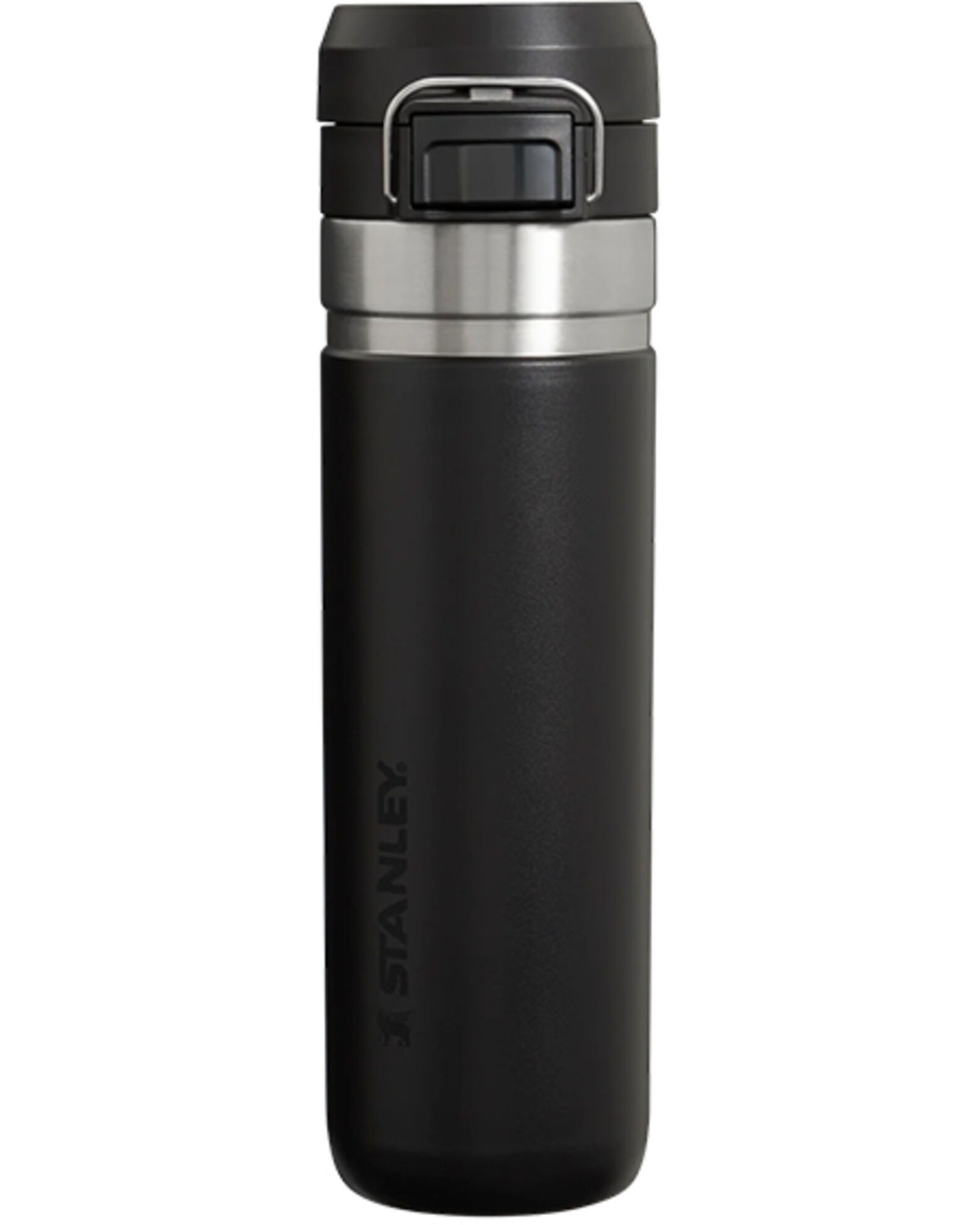 Image #1 - Stanley Quick Flip 24oz Go Bottle, Black, hi-res