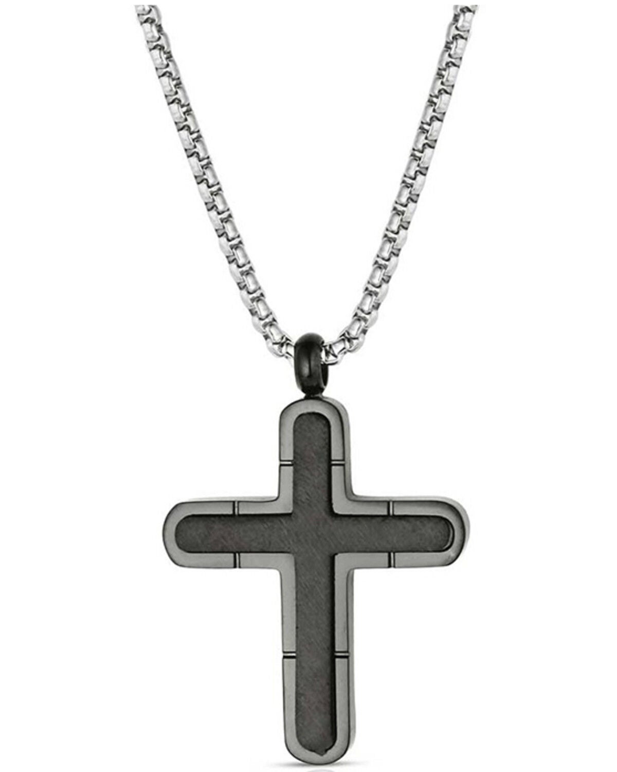 Image #1 - Montana Silversmiths Men's King of Kings Necklace, Silver, hi-res