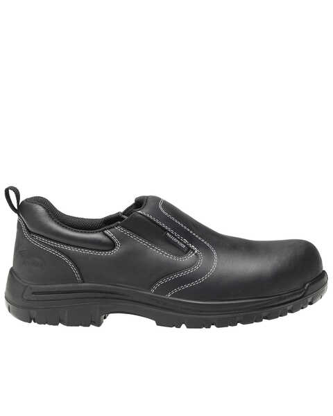 Image #2 - Avenger Men's Foreman Waterproof Work Shoes - Composite Toe, Black, hi-res