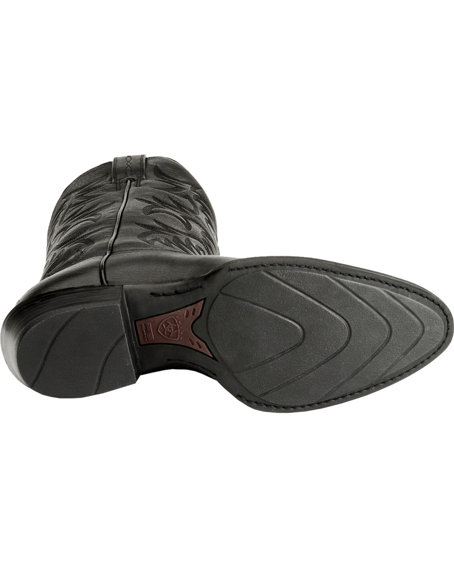 Ariat Men's Heritage Deertan Western Performance Boots - Round Toe, Black