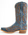 Image #3 - Dan Post Men's Triton Western Boots - Snip Toe, Blue, hi-res