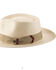 Image #2 - Bullhide Men's Founder Straw Fedora, Natural, hi-res