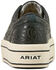 Image #3 - Ariat Women's Skylar Embossed Casual Shoes, Black, hi-res
