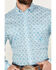 Image #3 - Roper Men's Amarillo Geo Medallion Long Sleeve Button Down Western Shirt, Blue, hi-res