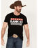 Image #1 - RANK 45® Men's Star Logo Short Sleeve Graphic T-Shirt, Black, hi-res