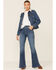 Image #1 - Lee Women's High Rise Super Flare Jeans, Blue, hi-res