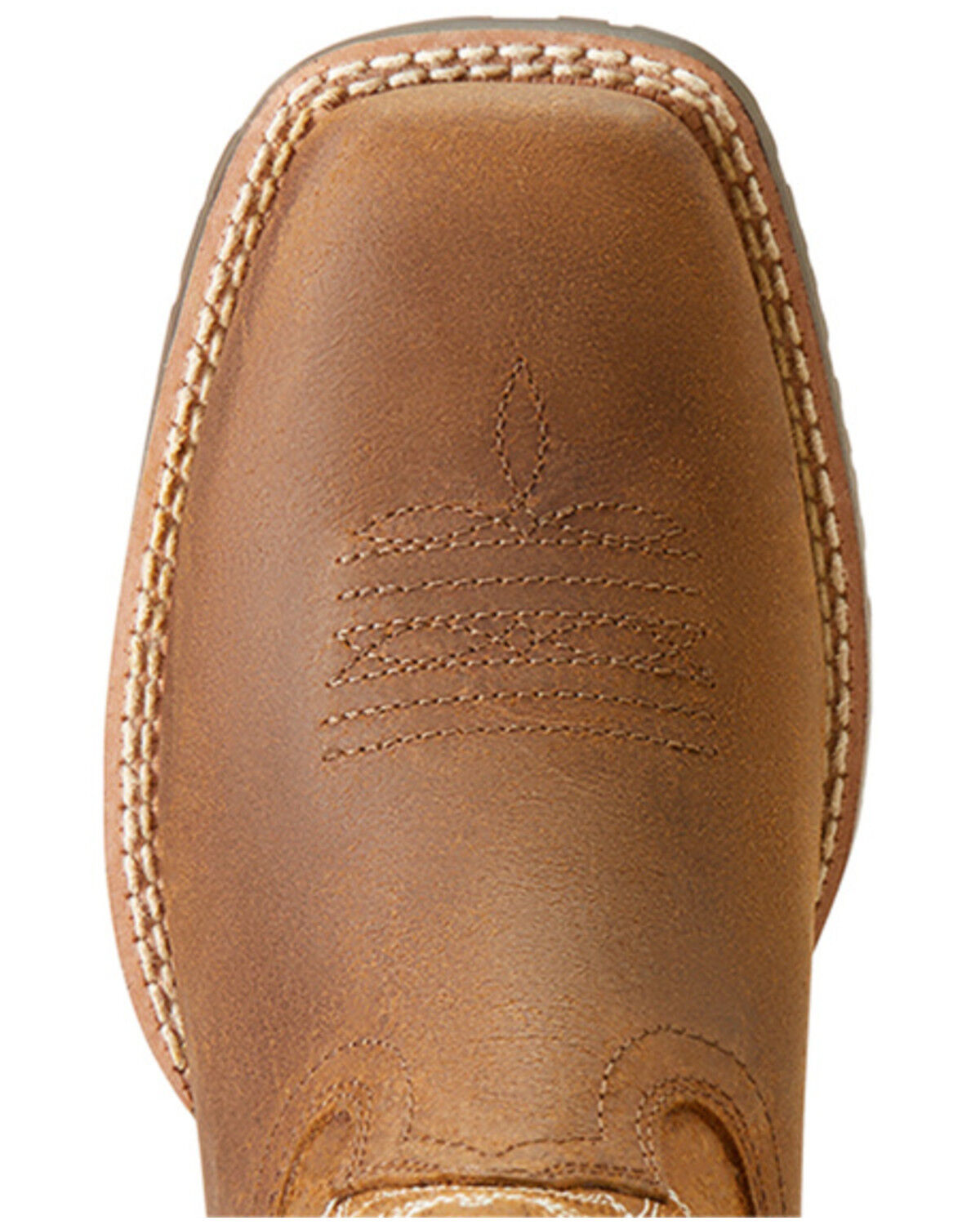 Image #4 - Ariat Boys' Hybrid Rancher Western Boots - Broad Square Toe, Brown, hi-res