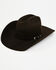 Image #1 - Serratelli Beaumont 6X Fur Felt Cowboy Hat, Dark Brown, hi-res