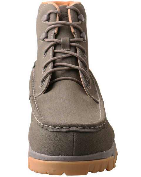 Image #5 - Twisted X Men's Gray Work Boots - Soft Toe, Grey, hi-res