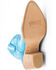 Image #7 - Ferrini Women's Pixie Western Boots - Round Toe, Turquoise, hi-res