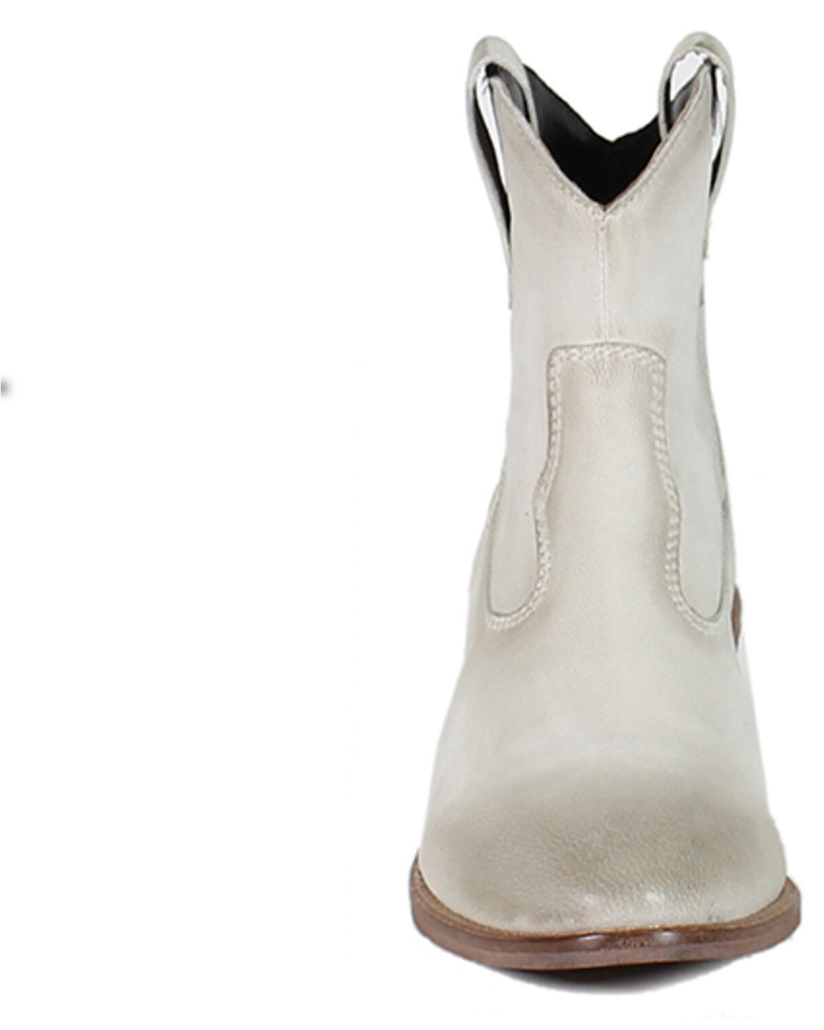 Image #4 - Diba True Women's Outta Town Western Booties - Round Toe, Off White, hi-res
