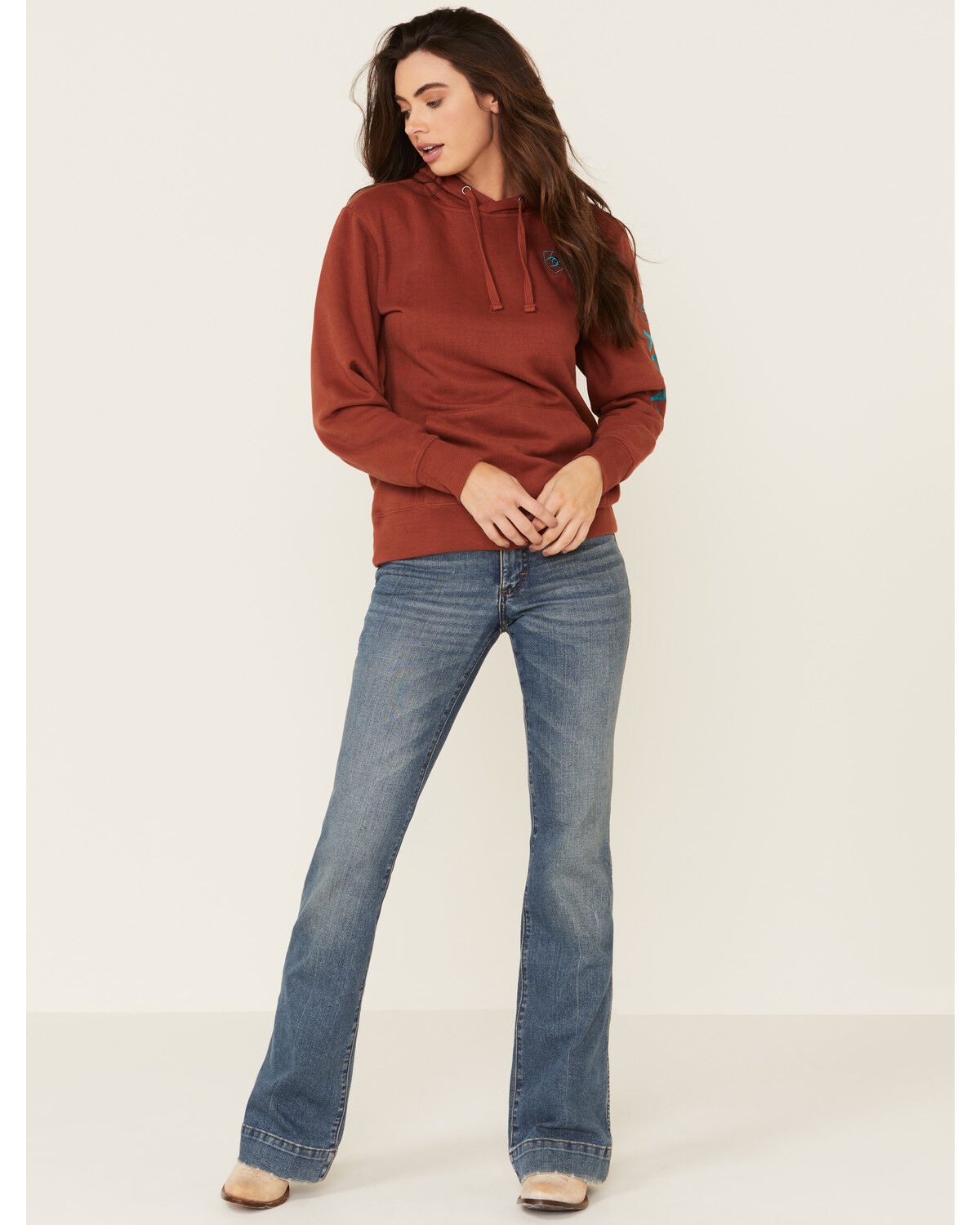 rust sweatshirt womens