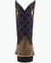 Image #5 - Twisted X Boys' Top Hand Performance Western Boots - Broad Square Toe, Navy, hi-res