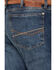 Image #4 - Wrangler 20X Men's Range Dark Wash Bootcut Stretch Jeans - Long, , hi-res