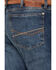 Image #4 - Wrangler 20X Men's Range Dark Wash Bootcut Stretch Jeans - Long , Dark Wash, hi-res