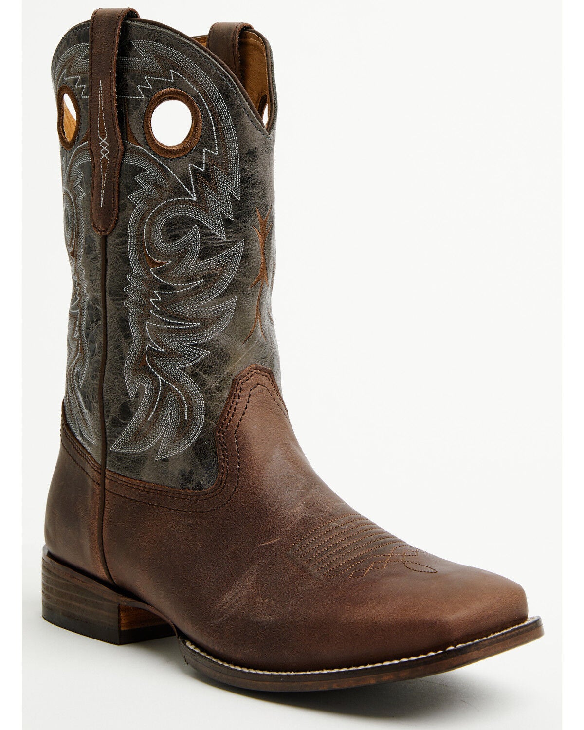 Image #1 - Cody James Men's The Chase Western Boots - Broad Square Toe, Brown, hi-res