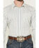 Image #3 - Gibson Trading Co Men's Luau Larry Geo Stripe Long Sleeve Button-Down Stretch Western Shirt - Tall, Ivory, hi-res