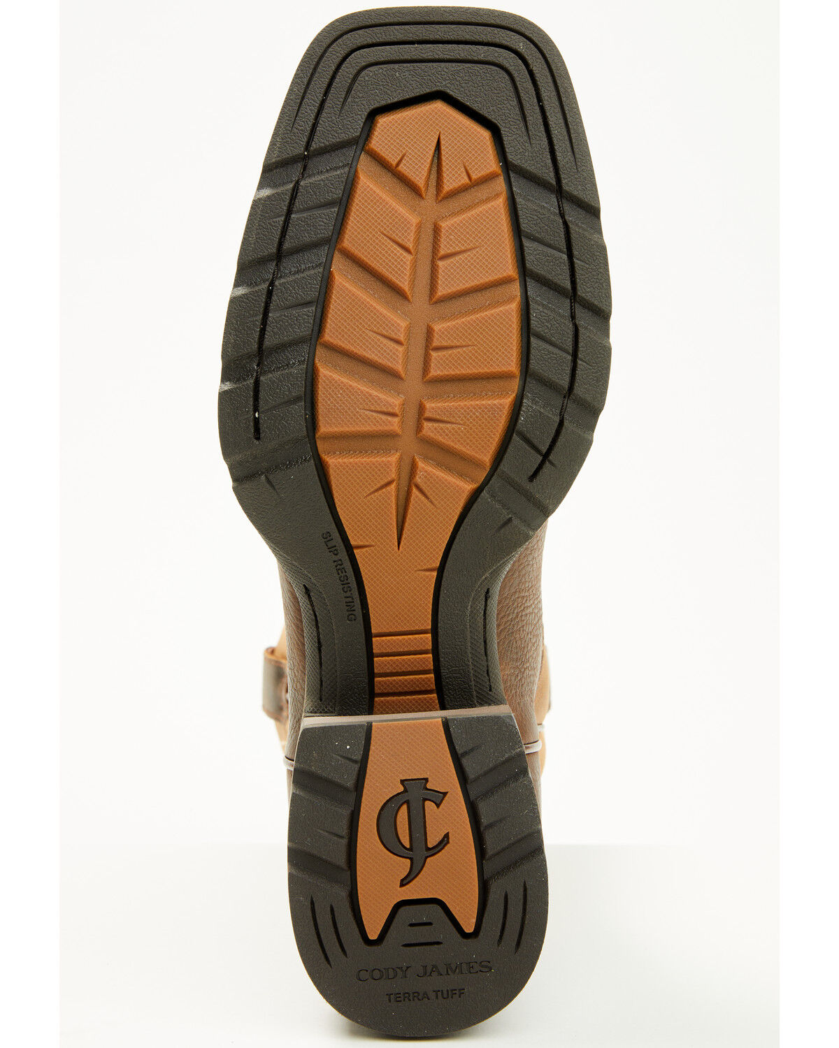 Image #7 - Cody James Men's Ranger Performance Western Boots - Broad Square Toe, Brown, hi-res