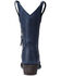 Image #5 - Lane Women's Plain Jane Midi Western Boots - Round Toe, Navy, hi-res