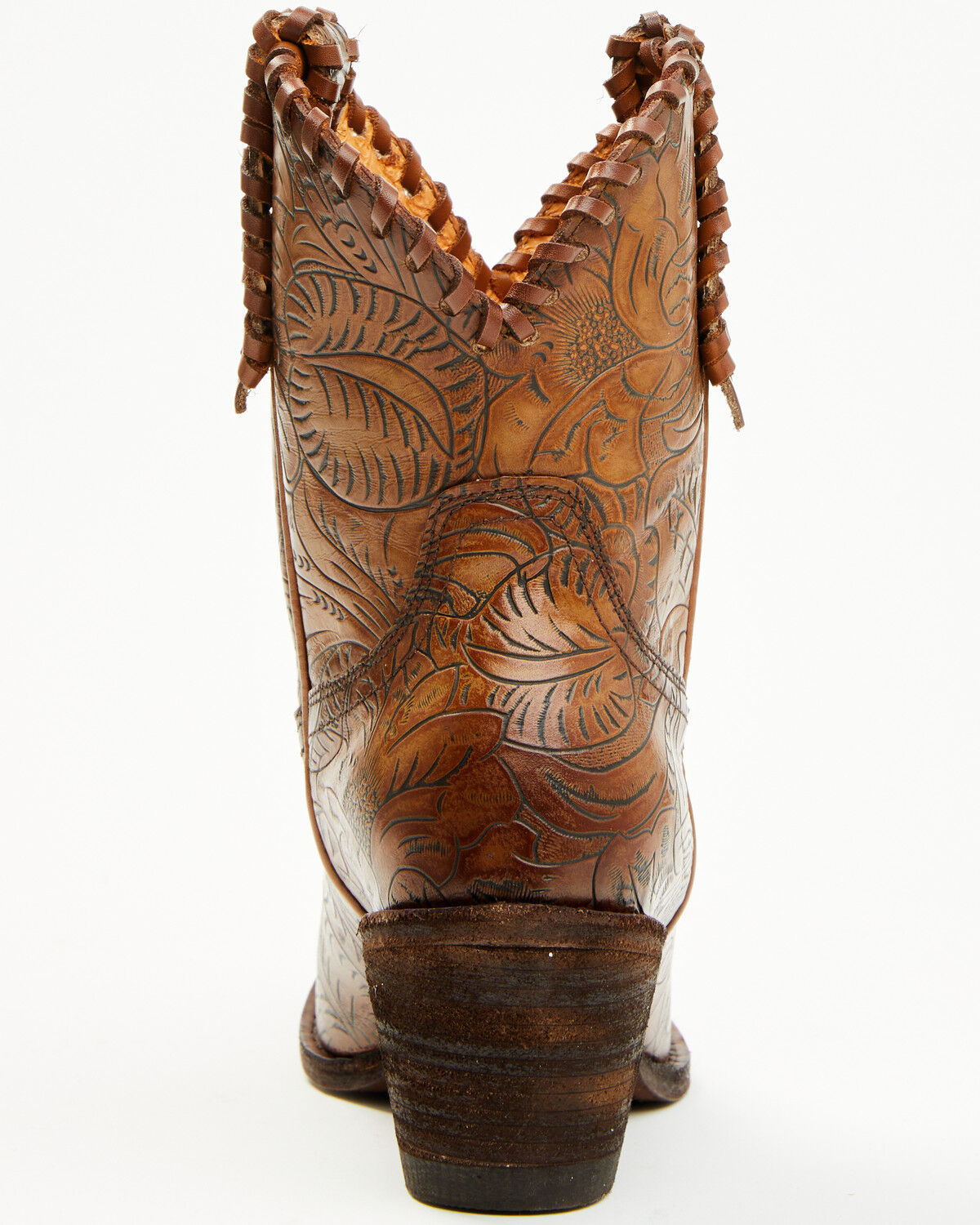 Image #5 - Shyanne Women's Tabita Western Fashion Booties - Snip Toe, Brown, hi-res