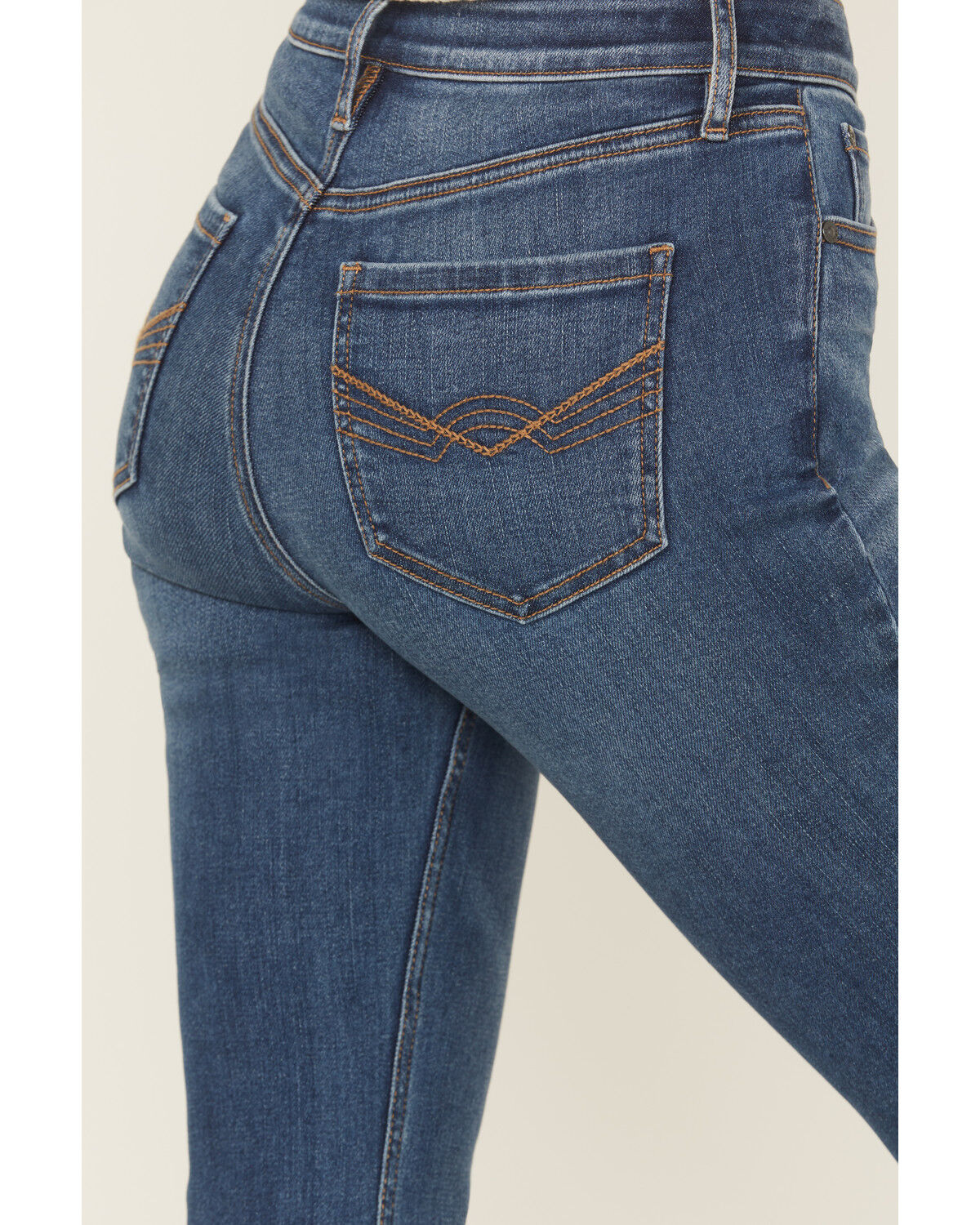 Image #4 - Idyllwind Women's Texas Hold 'Em Jeans in Our Legend High Rise Bootcut Extreme Stretch Denim, Medium Wash, hi-res