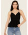 Image #1 - Shyanne Women's Lace Bustier Tank, Black, hi-res