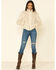 Angie Women's Cream Zip-Front Faux Fur Jacket , Cream, hi-res