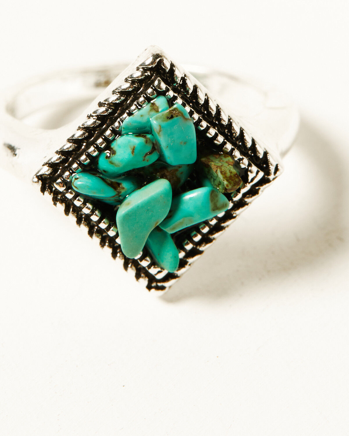 Image #3 - Shyanne Women's Stone Rings - 3 Piece, Silver, hi-res