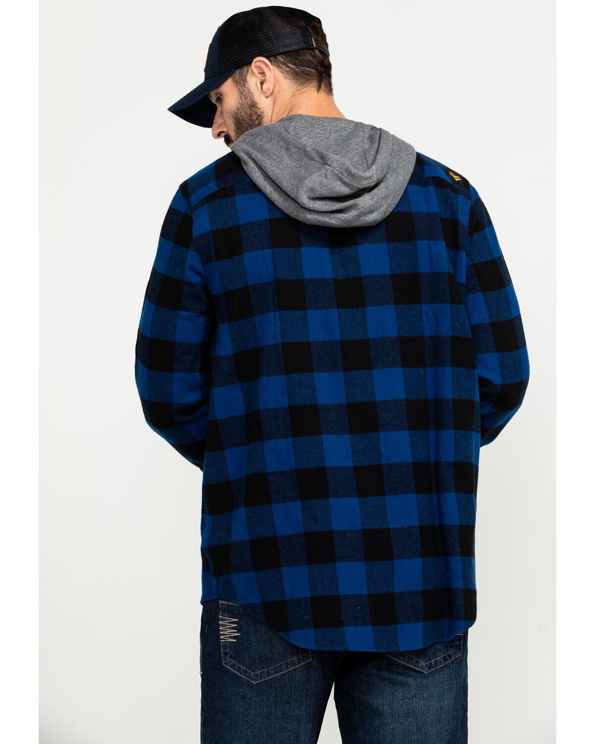 plaid work jacket