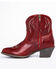 Ariat Women's Darlin Booties - Medium Toe , Red, hi-res