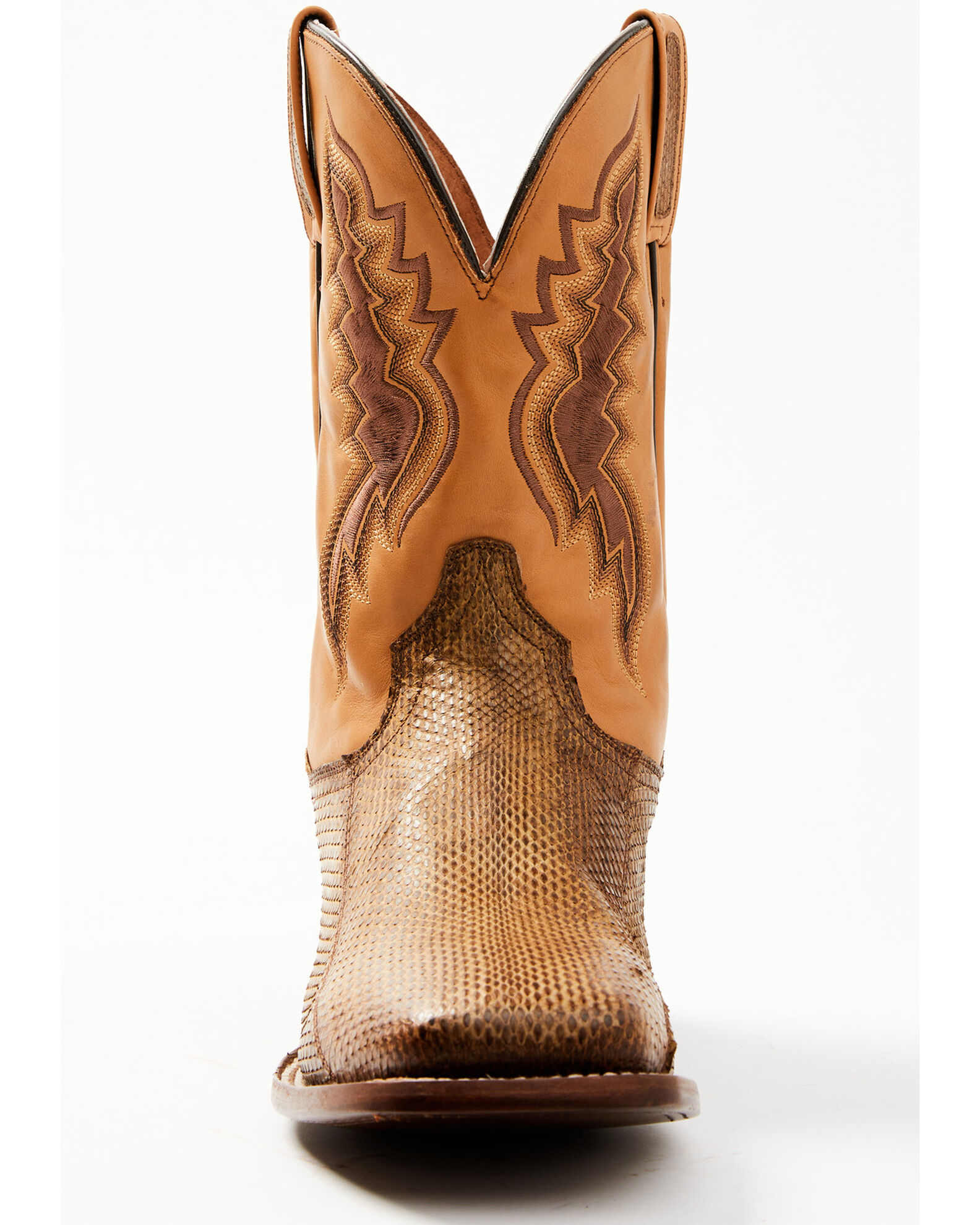 Dan Post Men s Exotic Water Snake Western Boot Broad Square Toe
