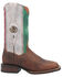 Image #2 - Dan Post Women's Bandera Western Boots - Broad Square Toe, Tan, hi-res