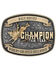 Image #2 - Montana Silversmiths Men's Champion Dale Brisby Attitude Belt Buckle, Bronze, hi-res