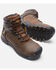 Image #3 - Keen Men's Louisville Waterproof Work Boots - Steel Toe, Brown, hi-res