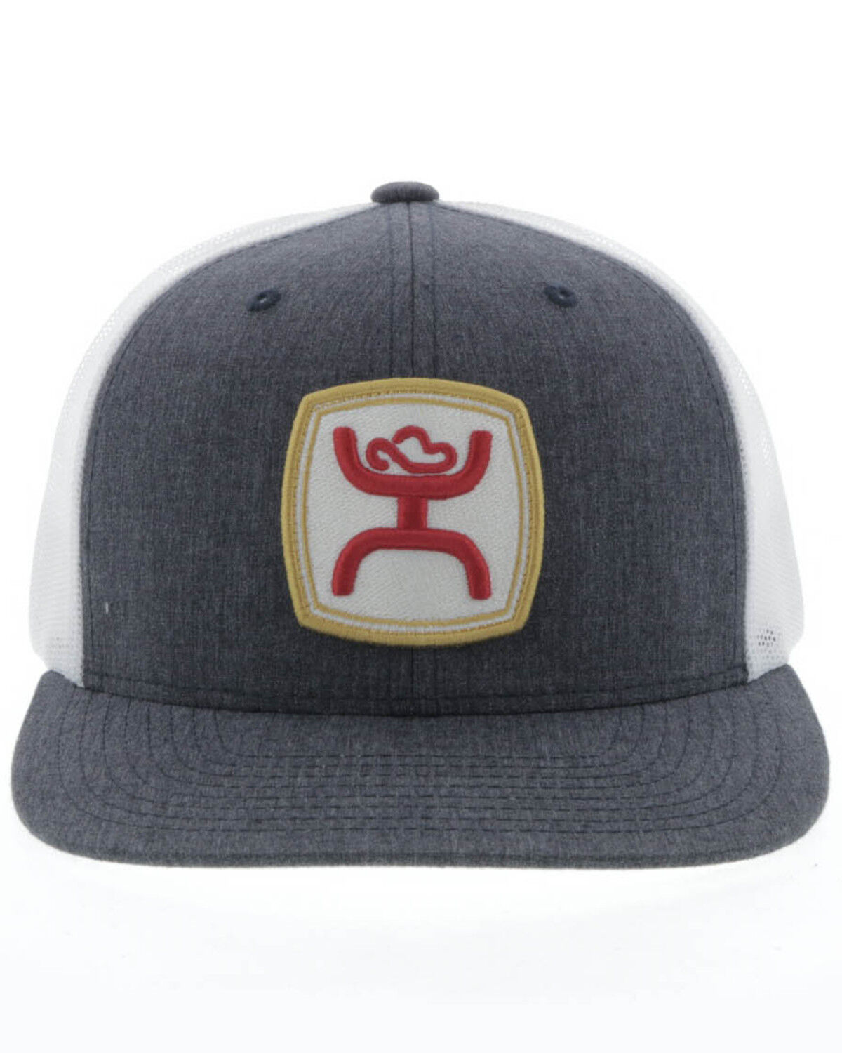 Image #2 - Hooey Men's Zenith Trucker Cap, Grey, hi-res