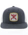 Image #2 - Hooey Men's Zenith Trucker Cap, Grey, hi-res