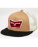 Image #1 - Kimes Ranch Men's Panoramic Logo Patch Work Wear Mesh Back Trucker Cap, Brown, hi-res