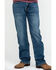 Rock & Roll Denim Men's X Stitch Double Barrel Relaxed Straight Jeans , Blue, hi-res