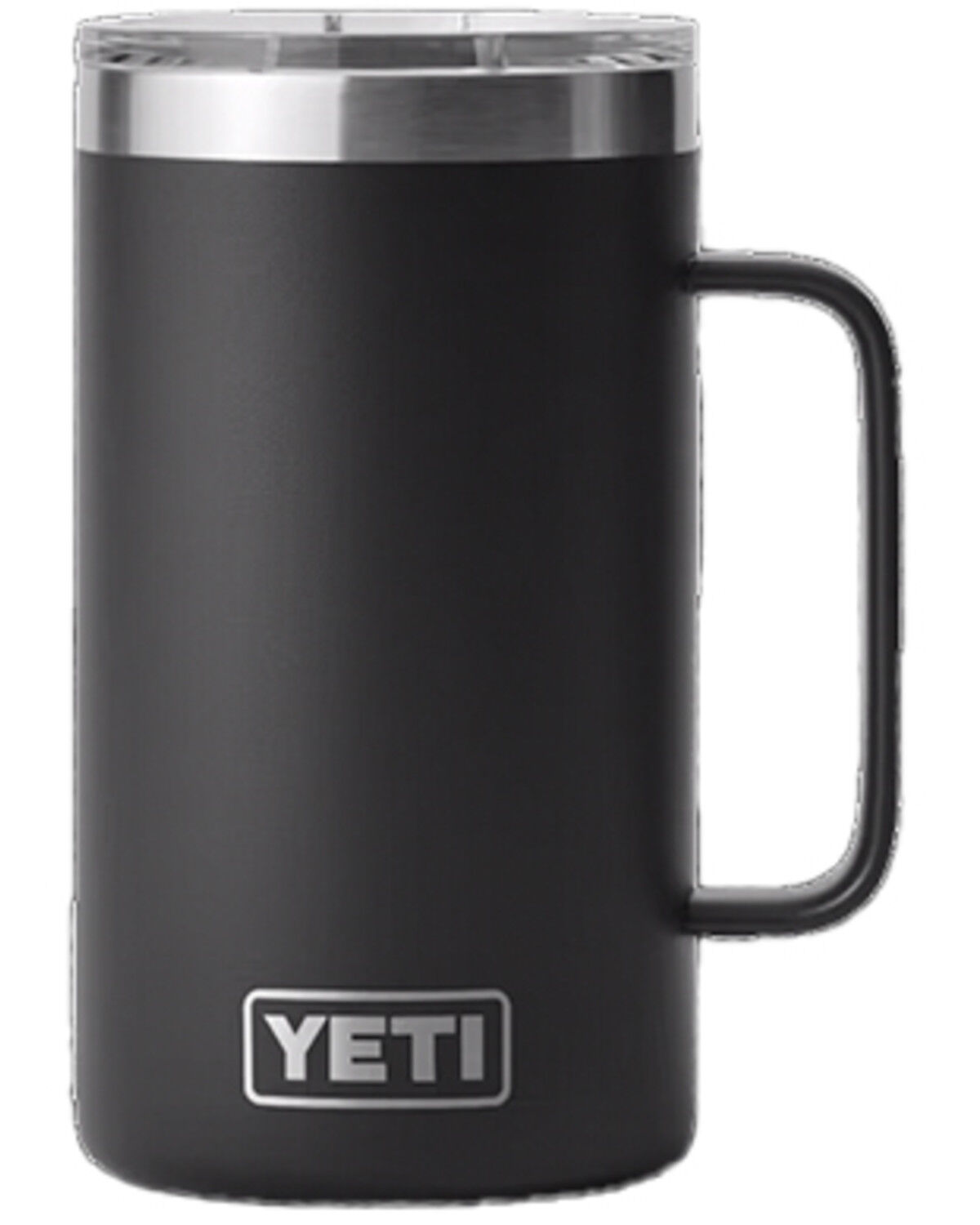 Image #1 - YETI Rambler®  MagSlider™ Lid 24oz Mug, Black, hi-res