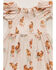 Image #2 - Angel Dear Infant Girls' Horse Print Dress and Diaper Cover Set - 2 Piece, Pink, hi-res